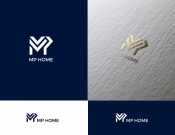 Projekt graficzny, nazwa firmy, tworzenie logo firm LOGO dla firmy MP HOME  - noon