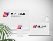 Projekt graficzny, nazwa firmy, tworzenie logo firm LOGO dla firmy MP HOME  - Konwer