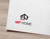 Projekt graficzny, nazwa firmy, tworzenie logo firm LOGO dla firmy MP HOME  - absdesign