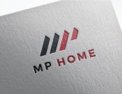Projekt graficzny, nazwa firmy, tworzenie logo firm LOGO dla firmy MP HOME  - stone