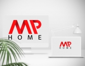 Projekt graficzny, nazwa firmy, tworzenie logo firm LOGO dla firmy MP HOME  - Konwer