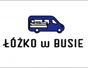 Projekt graficzny, nazwa firmy, tworzenie logo firm Logo dla firmy Łóżko w busie  - Sabrina