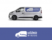 Projekt graficzny, nazwa firmy, tworzenie logo firm Logo dla firmy Łóżko w busie  - JpKCS