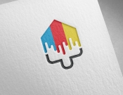 Projekt graficzny, nazwa firmy, tworzenie logo firm Logo dla firmy malarsko-budowlanej - maupa