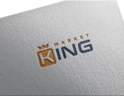 Projekt graficzny, nazwa firmy, tworzenie logo firm king market - stone