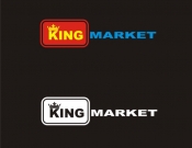 Projekt graficzny, nazwa firmy, tworzenie logo firm king market - termi1970