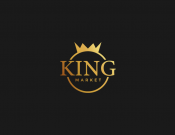 Projekt graficzny, nazwa firmy, tworzenie logo firm king market - Mixtura