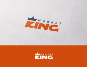 Projekt graficzny, nazwa firmy, tworzenie logo firm king market - GraphicDesigner