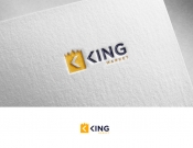 Projekt graficzny, nazwa firmy, tworzenie logo firm king market - matuta1