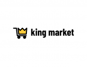 Projekt graficzny, nazwa firmy, tworzenie logo firm king market - Lucius