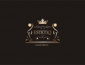 Projekt graficzny, nazwa firmy, tworzenie logo firm ESTETIQ-salon urody - termi1970
