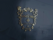 Projekt graficzny, nazwa firmy, tworzenie logo firm ESTETIQ-salon urody - Konwer