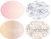 Projekt graficzny, nazwa firmy, tworzenie logo firm ESTETIQ-salon urody - vickycan