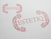 Projekt graficzny, nazwa firmy, tworzenie logo firm ESTETIQ-salon urody - DixxieR