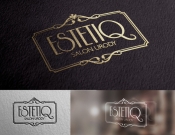 Projekt graficzny, nazwa firmy, tworzenie logo firm ESTETIQ-salon urody - timur