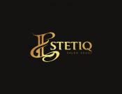 Projekt graficzny, nazwa firmy, tworzenie logo firm ESTETIQ-salon urody - kruszynka