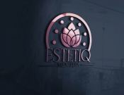 Projekt graficzny, nazwa firmy, tworzenie logo firm ESTETIQ-salon urody - bakalland