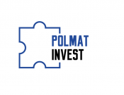 Projekt graficzny, nazwa firmy, tworzenie logo firm POLMAT INVEST  - Logo - malami