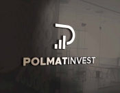 Projekt graficzny, nazwa firmy, tworzenie logo firm POLMAT INVEST  - Logo - JEDNOSTKA  KREATYWNA