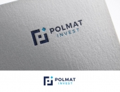 Projekt graficzny, nazwa firmy, tworzenie logo firm POLMAT INVEST  - Logo - stone