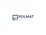 Projekt graficzny, nazwa firmy, tworzenie logo firm POLMAT INVEST  - Logo - MMgraf