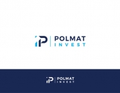 Projekt graficzny, nazwa firmy, tworzenie logo firm POLMAT INVEST  - Logo - stone