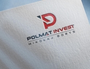Projekt graficzny, nazwa firmy, tworzenie logo firm POLMAT INVEST  - Logo - myKoncepT