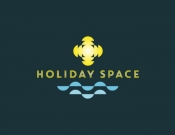 Projekt graficzny, nazwa firmy, tworzenie logo firm Logo Holiday Space  - instytutsante