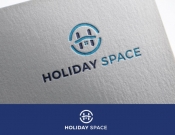 Projekt graficzny, nazwa firmy, tworzenie logo firm Logo Holiday Space  - stone