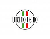 Projekt graficzny, nazwa firmy, tworzenie logo firm Logo dla włoskiej pizzeri Unomomento - GraphicDesigner