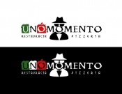 Projekt graficzny, nazwa firmy, tworzenie logo firm Logo dla włoskiej pizzeri Unomomento - ianpaul