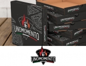 Projekt graficzny, nazwa firmy, tworzenie logo firm Logo dla włoskiej pizzeri Unomomento - calmant