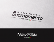 Projekt graficzny, nazwa firmy, tworzenie logo firm Logo dla włoskiej pizzeri Unomomento - GraphicDesigner