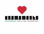 Projekt graficzny, nazwa firmy, tworzenie logo firm Logo dla włoskiej pizzeri Unomomento - Konwer