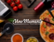 Projekt graficzny, nazwa firmy, tworzenie logo firm Logo dla włoskiej pizzeri Unomomento - JakubP