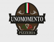 Projekt graficzny, nazwa firmy, tworzenie logo firm Logo dla włoskiej pizzeri Unomomento - DixxieR