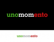 Projekt graficzny, nazwa firmy, tworzenie logo firm Logo dla włoskiej pizzeri Unomomento - OrKa
