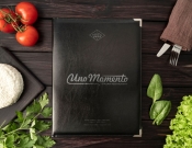 Projekt graficzny, nazwa firmy, tworzenie logo firm Logo dla włoskiej pizzeri Unomomento - JakubP