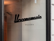 Projekt graficzny, nazwa firmy, tworzenie logo firm Logo dla włoskiej pizzeri Unomomento - Małgosia_Kosior