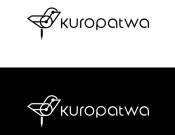 Projekt graficzny, nazwa firmy, tworzenie logo firm Logo ptaka - architekt wnętrz - fiNeska