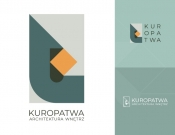 Projekt graficzny, nazwa firmy, tworzenie logo firm Logo ptaka - architekt wnętrz - kmachalski