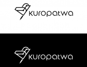 Projekt graficzny, nazwa firmy, tworzenie logo firm Logo ptaka - architekt wnętrz - fiNeska