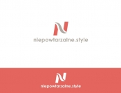 Projekt graficzny, nazwa firmy, tworzenie logo firm Niepowtarzalne.style - logo sklepu - PP.BB.