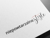 Projekt graficzny, nazwa firmy, tworzenie logo firm Niepowtarzalne.style - logo sklepu - kati16