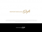 Projekt graficzny, nazwa firmy, tworzenie logo firm Niepowtarzalne.style - logo sklepu - matuta1