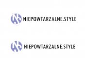 Projekt graficzny, nazwa firmy, tworzenie logo firm Niepowtarzalne.style - logo sklepu - agnieszka.