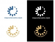 Projekt graficzny, nazwa firmy, tworzenie logo firm Niepowtarzalne.style - logo sklepu - jaczyk