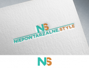 Projekt graficzny, nazwa firmy, tworzenie logo firm Niepowtarzalne.style - logo sklepu - maupa