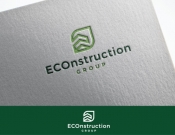 Projekt graficzny, nazwa firmy, tworzenie logo firm Logo firmy ECOnstruction Group - stone
