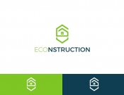 Projekt graficzny, nazwa firmy, tworzenie logo firm Logo firmy ECOnstruction Group - MMgraf